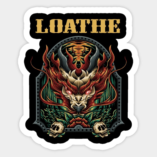 LOATHE BAND Sticker by MrtimDraws